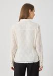 Блуза Anna Field Button-down blouse, Erget/Off-White - фото 3