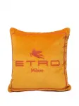 Подушка с логотипом (45 см x 45 см) Etro Home, желтый - фото 4