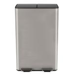 Бак с педалью Spirella, серо-коричневый - фото