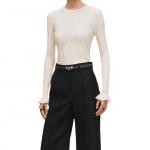 HERMES Свитер Women's Natural White - фото 3