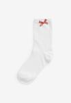 Носки 5 Пакет Next, цвет white/red - фото 2