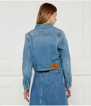 Джинсовая куртка 90-х Cropped fit Calvin Klein Jeans, синий - фото 3