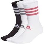 Унисекс носки до середины икры Adidas, 3 пары (белый/черный) - фото