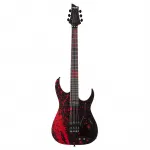 Schecter Sullivan King Banshee 6FRS - Обсидиановая Кровь - фото