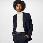 Тонкий 35-миллиметровый двусторонний ремень Louis Vuitton, черный - фото 5