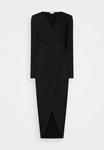 Платье из джерси Bina Pleat Maxi Dress WAL G, черное - фото 3