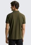 Поло TOM TAILOR BASIC WITH CONTRAST, Deep Forest Green/Olive - фото 3