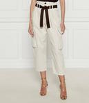 Брюки Pinko cargo Regular Fit, экрю - фото 3