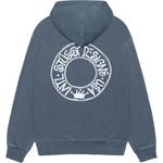 Толстовка с капюшоном Buana Pigment Dyed на молнии Stussy, черный - фото 7