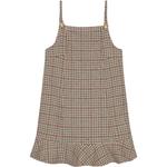 Проверенное мини-платье GANNI, Тигровый глаз - фото