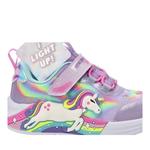 Кроссовки для девочек Skechers Lights Unicorn Chaser Purple - фото 6