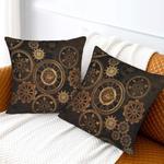 BURLOE Чехлы для подушек в стиле стимпанк White - фото 7