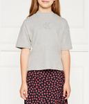 Футболка детская Calvin Klein Jeans Regular Fit, серый - фото