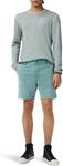 Шорты John Varvatos Jayden Double Knee Shorts S188S25, Fog - фото