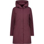 Куртка женская с капюшоном и фиксатором Cmp, цвет burgundy - фото