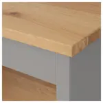 Кухонный остров, серый/дуб, 72x52 см, TORNVIKEN IKEA - фото 3