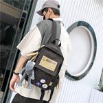 Рюкзак DCLOUD Backpacks, Black with Badge+Gray Frog - фото 8
