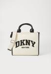 Сумка DKNY HADLEE TOTE, Natural/Black/Beige - фото