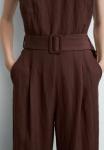 Комбинезон Mango Jumpsuit, Brown - фото 3