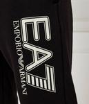 Спортивные штаны мужские Ea7 с логотипом, черный - фото 4