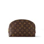 Косметичка ММ Louis Vuitton, коричневый - фото