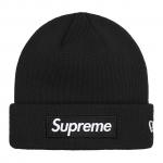 Supreme Шапка-бини New Era Box Logo, Black - фото