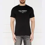 Футболка стандартного кроя Karl Lagerfeld, черный - фото