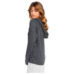 Женская толстовка с капюшоном для серфинга Roxy, Anthracite - фото 4