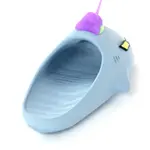 HelloSlippers Акула Меха Слайдеры Унисекс Черные, цвет Black - фото 5