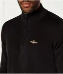 Свитер Regular fit Aeronautica Militare, черный - фото 4