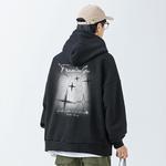 Свитшот Unisex FREO3N, Бордовый (С флисовой подкладкой) - фото 4