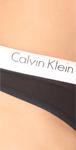 Женские хлопковые трусики-стринги Calvin Klein Ck1, Black - фото 3