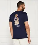 Футболка Slim fit Polo Ralph Lauren, синий - фото 4