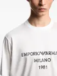 Футболка с логотипом EMPORIO ARMANI, белый - фото 5