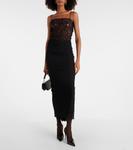 Кружевной топ Dolce&Gabbana, черный - фото 2