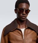 Delage круглые солнцезащитные очки Jacques Marie Mage - фото 2