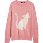 Джемпер из верджинской шерсти Max Mara MaxMara Studio, розовый - фото 3