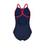 Купальник ARENA LIGHT DROP SOLID, темно-синий/бирюзовый - фото 2