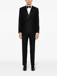 Костюм с двубортным пиджаком TAGLIATORE, черный - фото 2