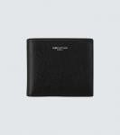Сложенный кошелек Восток/Запад Saint Laurent, черный - фото