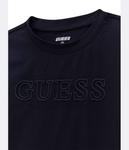 Футболка детская Guess с логотипом бренда, синий - фото 3