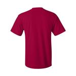 Футболка Hanes Authentic Pocket, темно-красный - фото 2