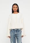 Блуза DAY Birger et Mikkelsen RALPH STRUCTURED FRINGES, Beige - фото