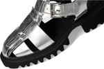 Туфли AllSaints Tess Sandal, Silver - фото 6