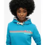 Худи Superdry Rainbow Stripe, синий - фото 4