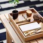 Поднос IKEA, 47x32 см, цвет veneer - фото 4