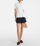 Эпоха пеплум ажурный топ Max Mara, белый - фото 2