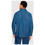 Свободная джинсовая рубашка - рубашка Knowledgecotton Apparel, синий - фото 4