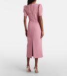 Свадебное платье миди Elora Rebecca Vallance, Dusty Rose - фото 3