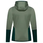 Флис VAUDE Monviso Grid full zip, зеленый - фото 4